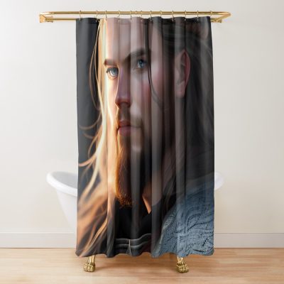 In The Glow Of The Dying Light Shower Curtain